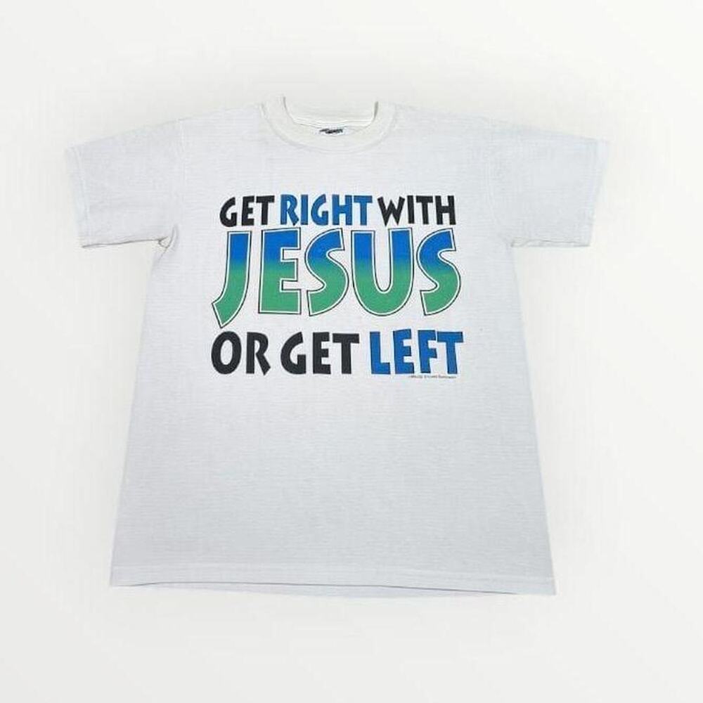 Vintage jerzeez religious t shirt get